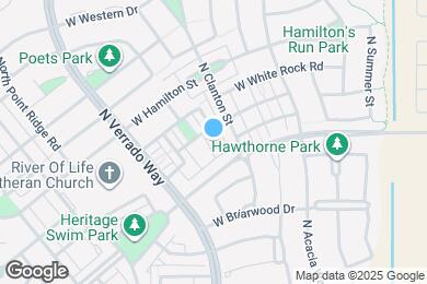 Map image of the property - 2858 N Evergreen St