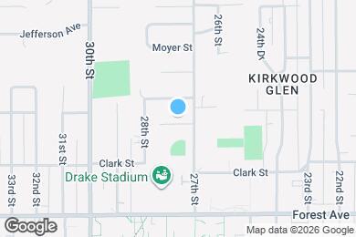 Map image of the property - 2717 Meek Ave