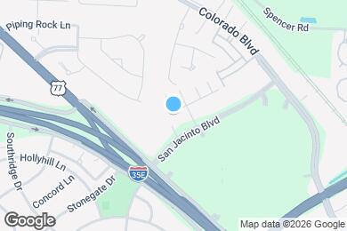 Map image of the property - 2500 S Interstate 35