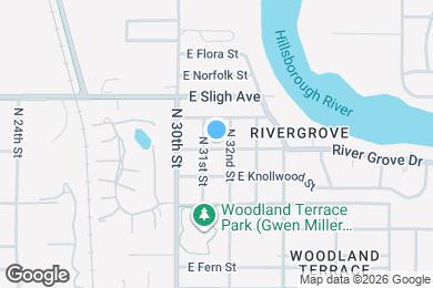 Map image of the property - 3104 E Pocahontas Ave