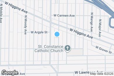 Map image of the property - 4940 N Mason Ave