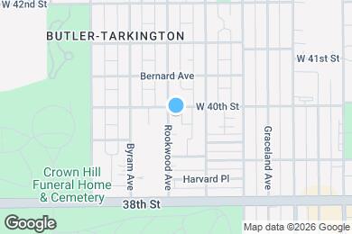 Map image of the property - 3947 Rookwood Ave