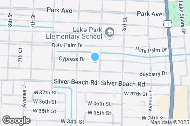 Map image of the property - 410 Cypress Dr