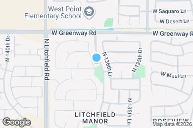 Map image of the property - 15147 N 137th Ln