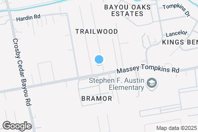 Map image of the property - 3605 Trailwood Dr