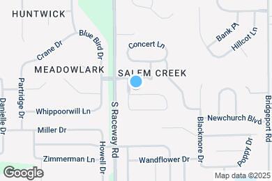 Map image of the property - 9214 Allegro Dr