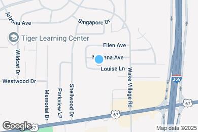 Map image of the property - 1025 Louise Ln