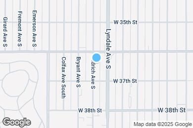 Map image of the property - 3625 Aldrich Ave S
