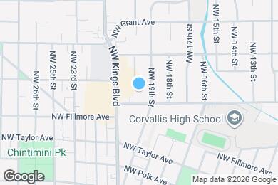 Map image of the property - 1115 NW 20th St