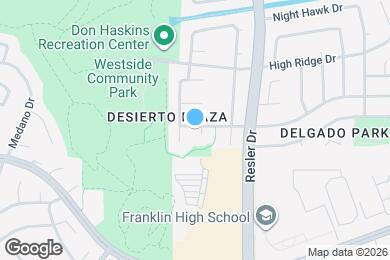 Map image of the property - 7336 Canyon Run Dr