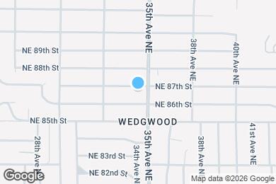 Map image of the property - 3247 NE 87th St