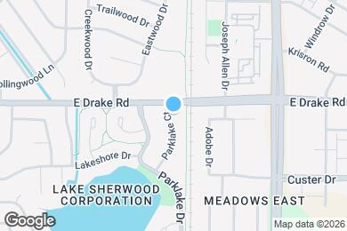 Map image of the property - 2600 Parklake Ct