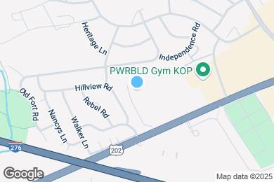 Map image of the property - 132 Pinecrest Ln