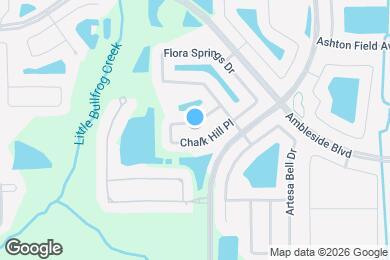 Map image of the property - 13927 Chalk Hill Pl