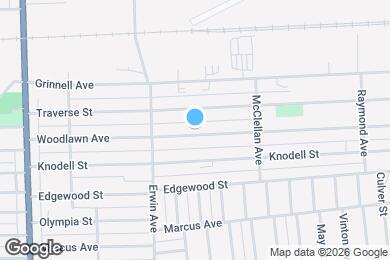 Map image of the property - 8693 Woodlawn Ave