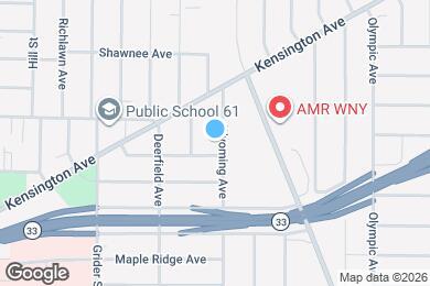 Map image of the property - 636 Wyoming Ave