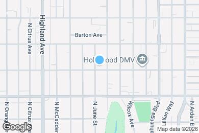 Map image of the property - 800 E June St