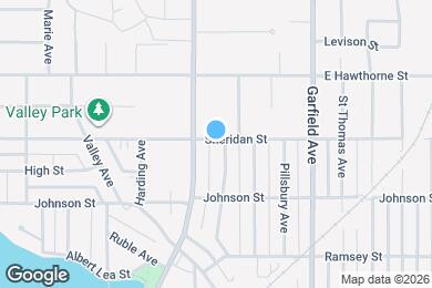 Map image of the property - 821 Minnesota Ave