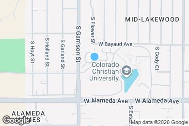 Map image of the property - 9153 W Cedar Dr