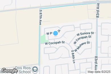 Map image of the property - 8556 W Sonora St