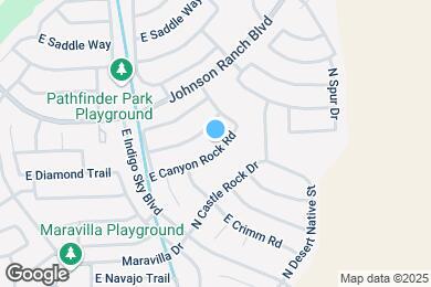 Map image of the property - 898 E Canyon Rock Rd