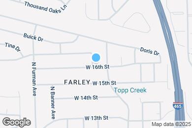 Map image of the property - 6710 W 16th St