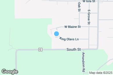 Map image of the property - 425 King Olav Ln