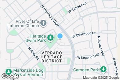 Map image of the property - 20715 W Thomas Rd