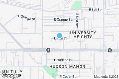 Map image of the property - 1341 E Hall St