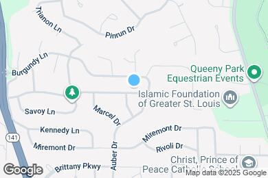 Map image of the property - 1117 Dauphine Ln