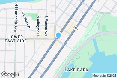 Map image of the property - 1700 - 1702 N Farwell Ave