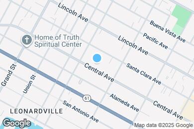 Map image of the property - 2029 Central Ave