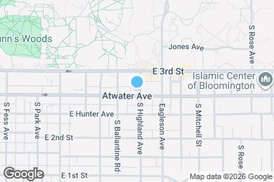 Map image of the property - 324 S Highland Ave