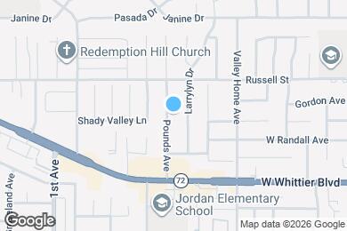 Map image of the property - 10346 Pounds Ave