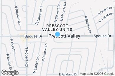 Map image of the property - 8415 E Leigh Dr