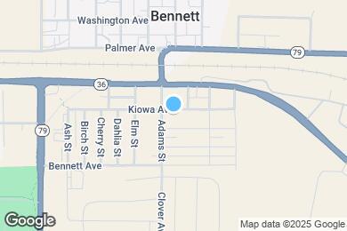 Map image of the property - 530 Kiowa Ave