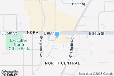 Map image of the property - 1425 E 86th St