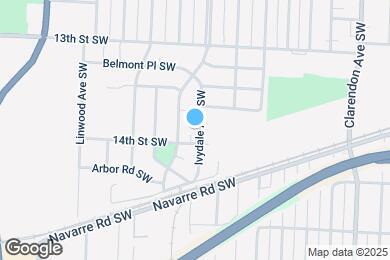 Map image of the property - 1387 Ivydale Ave SW