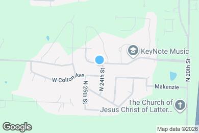 Map image of the property - 2001 N 24th St