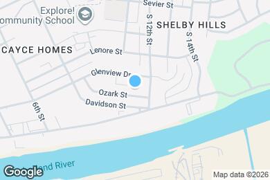 Map image of the property - 1113 Ozark St