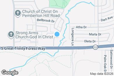 Map image of the property - 130 Creek Cove Dr