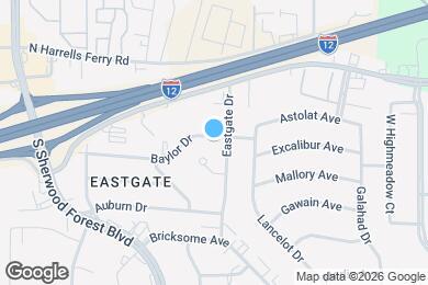 Map image of the property - 11976 Baylor Dr