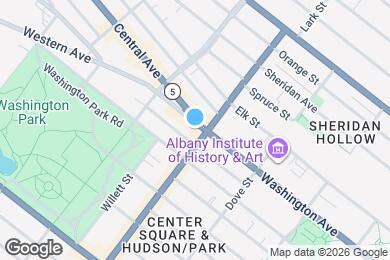 Map image of the property - 204 Washington Ave