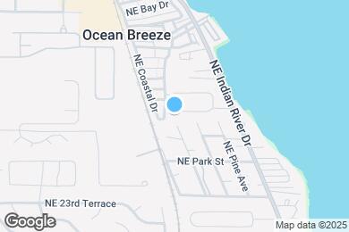 Map image of the property - 2134 NE Pelican Ter