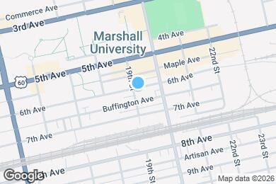 Map image of the property - 1907 6th Ave