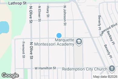 Map image of the property - 2022 Bergan St