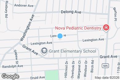 Map image of the property - 116 Lexington Ave