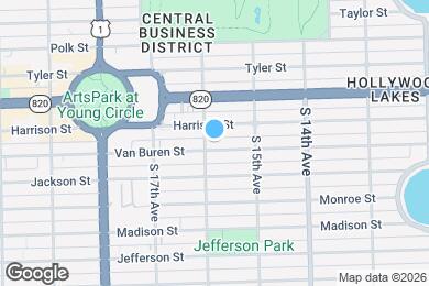 Map image of the property - 1549 Van Buren St