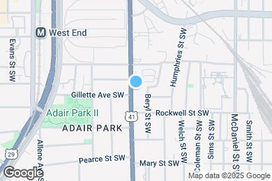 Map image of the property - 800 Metropolitan Pkwy SW