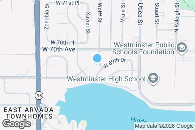 Map image of the property - 6913 Wolff St
